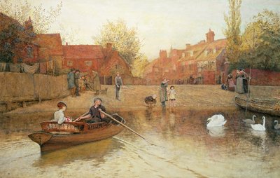 Marlow Ferry by Frederick Walker